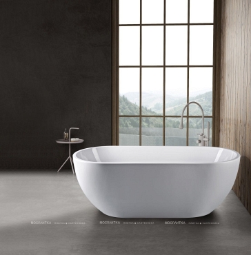 Акриловая ванна Art&Max 150х75 см AM-218-1500-750, белый - 2 изображение