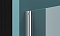 Душевой уголок BelBagno Etna 80х90 см ETNA-AH-1-80/90-C-Cr профиль хром, стекло прозрачное - 2 изображение