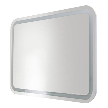 Зеркало Cezares Stylus 140 см CZR-SPC-STYLUS-1400-700-TCH-WARM с подсветкой, сенсорным выключателем и подогревом - 2 изображение