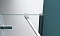 Душевая дверь BelBagno Kraft 100х195 см KRAFT-B-12-60/40-C-Cr-L профиль хром стекло прозрачное - 4 изображение