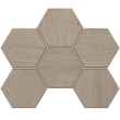 Мозаика CW01 Hexagon 25x28,5 непол.