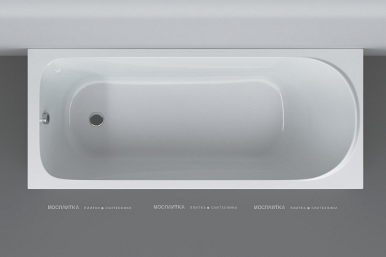 Акриловая ванна Am.Pm Sense W75A-170-070W-KL белая 170x70 с каркасом и сливом-переливом - 2 изображение