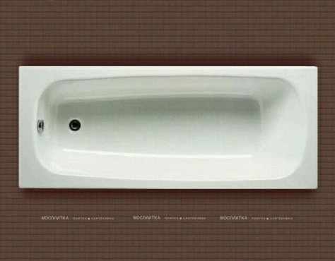 Чугунная ванна Roca Continental 140х70 см - 13 изображение