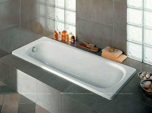 Чугунная ванна Roca Continental 120х70 см - 2 изображение