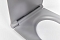 Крышка-сиденье для унитаза Galassia Dream 7314GM с микролифтом, серый матовый - 3 изображение