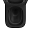 Унитаз подвесной безободковый Wellsee Pure BY Wellsee 182604001, сиденье микролифт, черный - 3 изображение