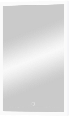 Зеркало Art&Max Family 40 см AM-Fam-400-640-DS-F с подсветкой, белый - 2 изображение