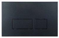 Клавиша смыва для инсталляции Boheme 664-B черная матовая