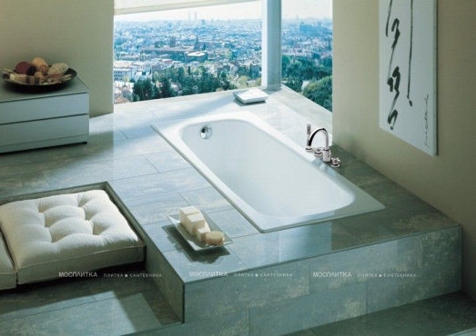 Чугунная ванна Roca Continental 140х70 см - 8 изображение