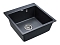 Мойка кухонная Paulmark Praktisch PM105152-BLM черный металлик - 2 изображение