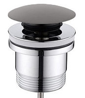 Донный клапан Galassia Dream 9916GM клик-клак с керамической крышкой, серый матовый