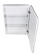 Зеркальный шкаф Style Line Каре 50 см СС-00002302 с подсветкой, белый - 4 изображение