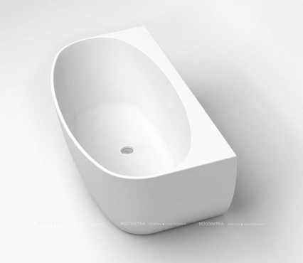 Акриловая ванна BelBagno 170х80 см BB83-1700-W0 без перелива, белый - 3 изображение