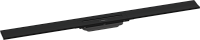 Декоративная решётка Hansgrohe RainDrain Flex 56053670 100 см, матовый черный