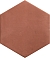 Керамогранит Ape Ceramica  Hexagon Clay Salmon 17,5х20,2
