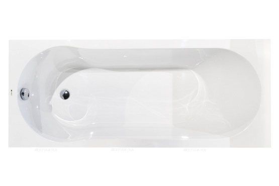 Акриловая ванна Creto Alba 150x70 см - 2 изображение