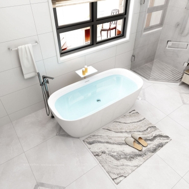 Акриловая ванна Art&Max Verona 170х80 см AM-VER-1700-800, белый - 2 изображение
