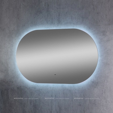 Зеркало Art&Max Torino 110 см AM-Tor-1100-650-DS-F с подсветкой - 3 изображение