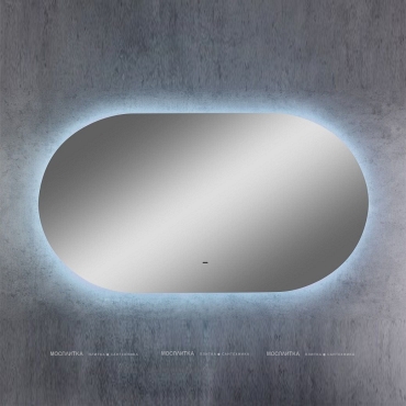 Зеркало Art&Max Torino 110 см AM-Tor-1100-650-DS-F с подсветкой - 2 изображение