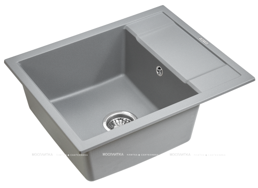 Мойка кухонная Paulmark Optimum PM216050-GRM серый металлик - 2 изображение