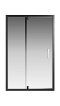 Душевая дверь Creto Astra 120х195 см 121-WTW-120-C-B-6 профиль черный, стекло прозрачное