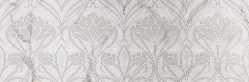 Керамическая плитка Marazzi Italy Декор Allmarble Wall Golden White Lux Decoro Regent 40x120